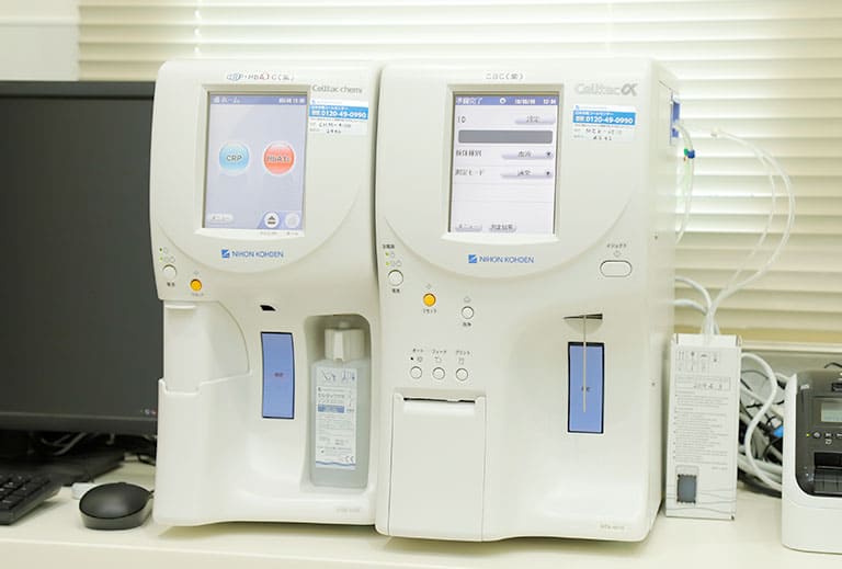 糖尿病(ヘモグロビンA1c)、CRP検査